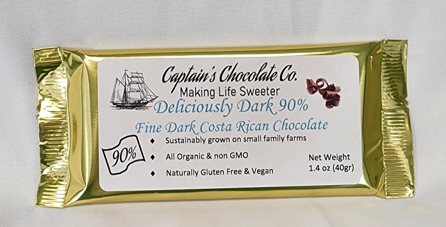 90% Chocolate Bars