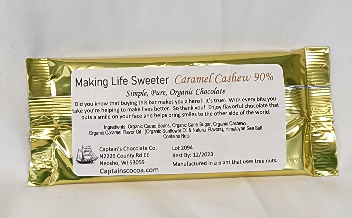 90% Chocolate Bars
