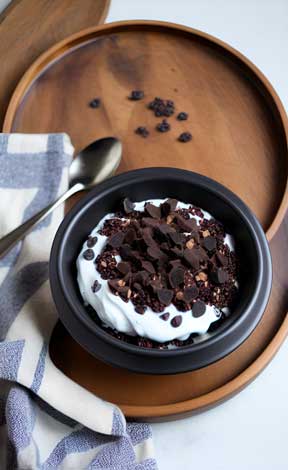 The Simplest Cacao Nib and Yogurt Recipe