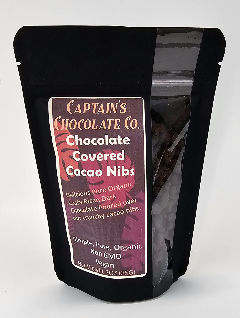 Organic Chocolate Covered Cacao Nibs