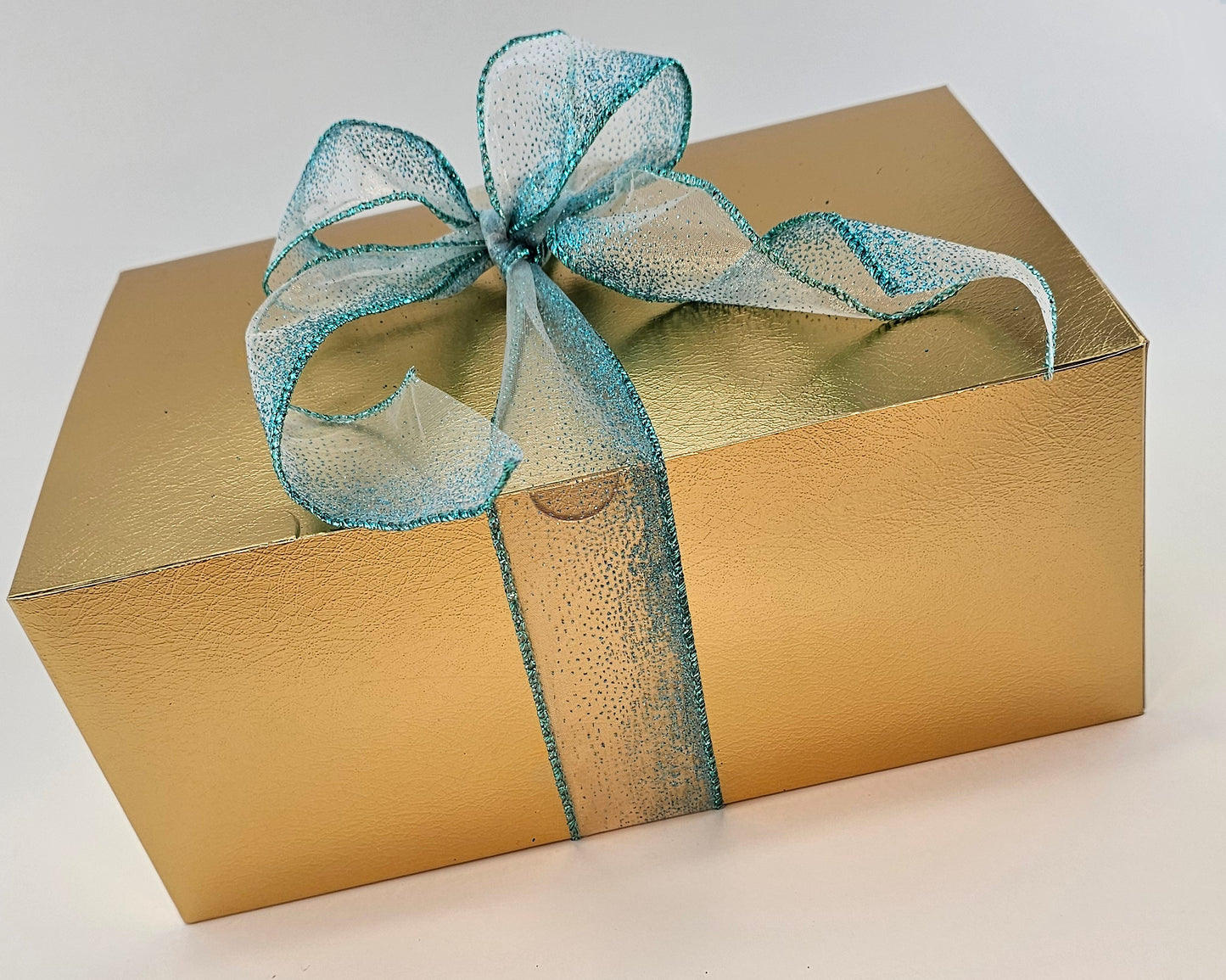 
                  
                    Golden Indulgence Gift Box – Organic Dark Chocolate Covered Nuts & Fruits
                  
                