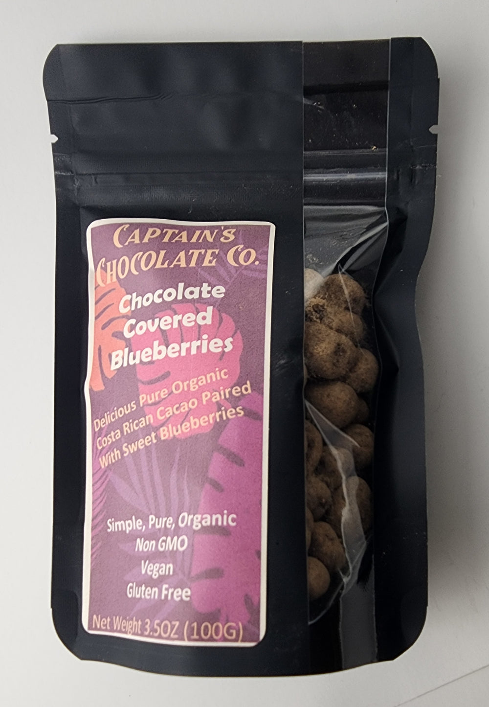 Organic Chocolate Covered Blueberries