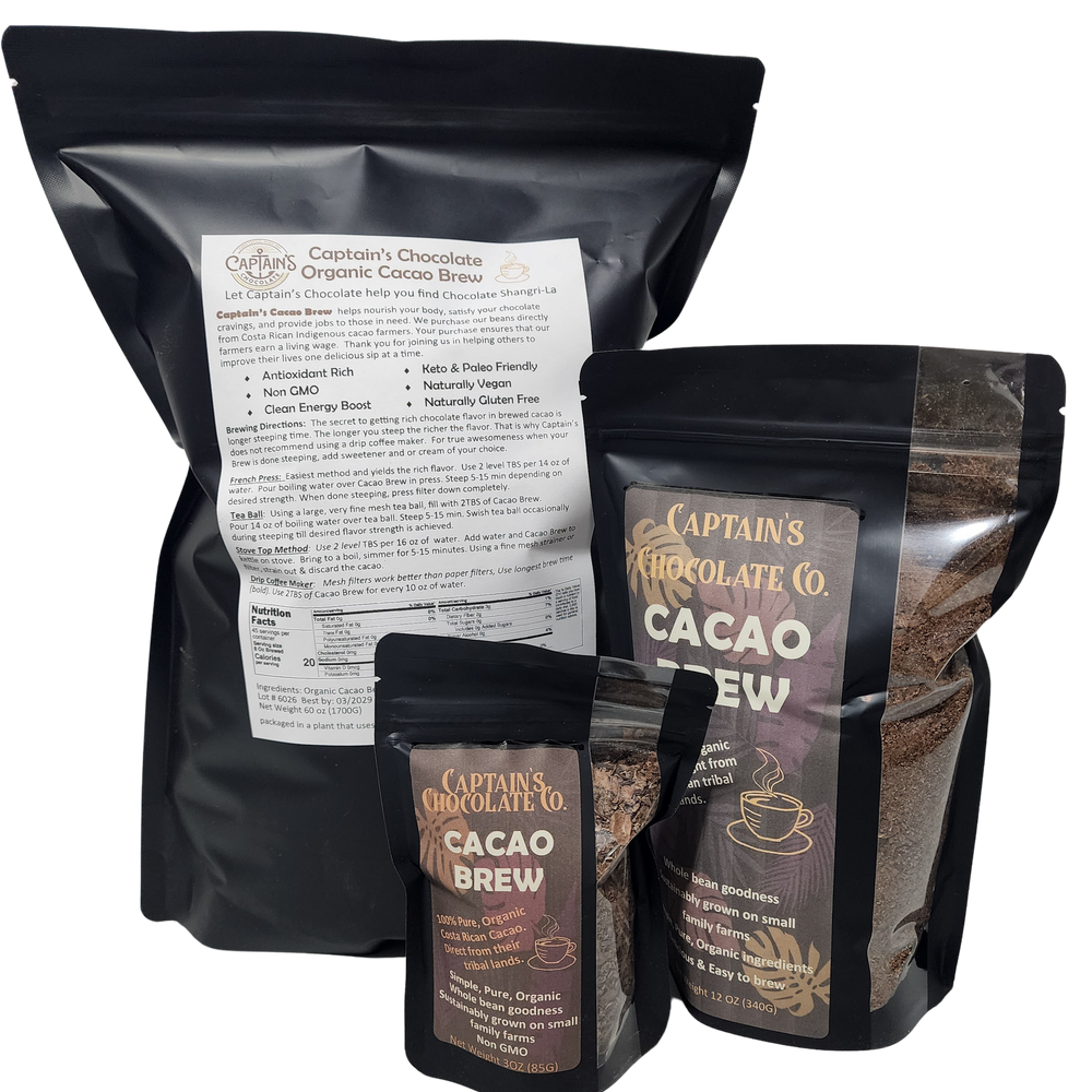 Organic Cacao Brew by Captain's Chocolate – Captain's Chocolate