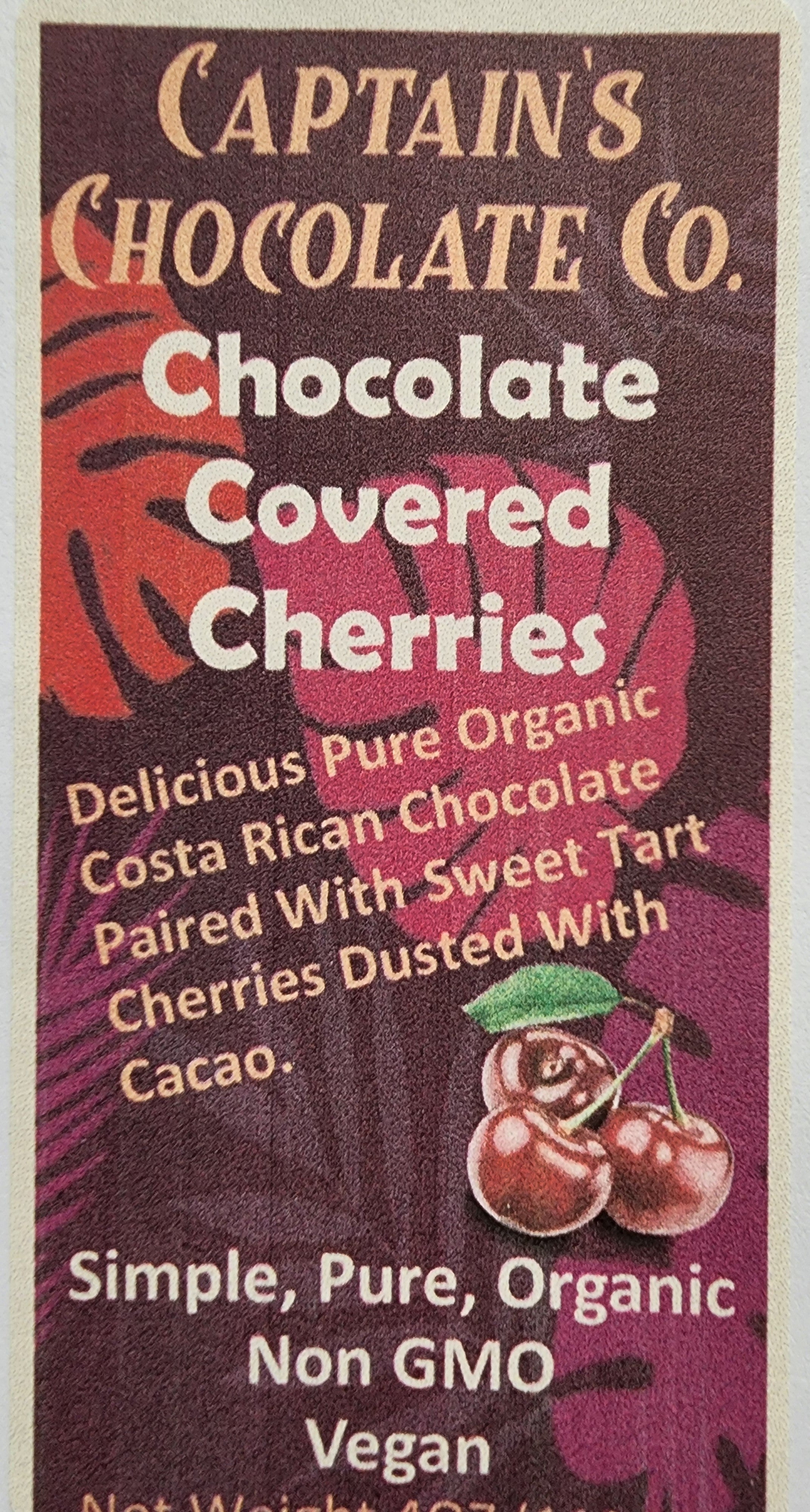 cherryオーダーページ Organic Chocolate Covered Cherries – Captain's Chocolate