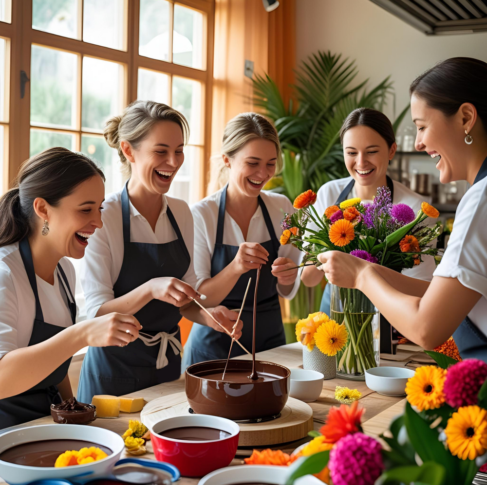 Fondue & Flowers: Artful Arrangements & Indulgent Dips: Wednesday June 25th 6:30pm (In Store Only)