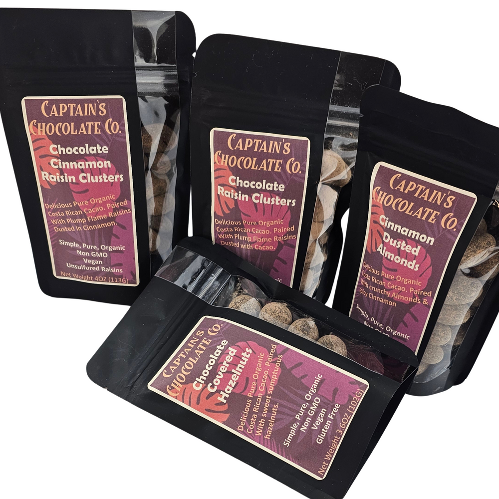 
                  
                    Golden Indulgence Gift Box – Organic Dark Chocolate Covered Nuts & Fruits
                  
                