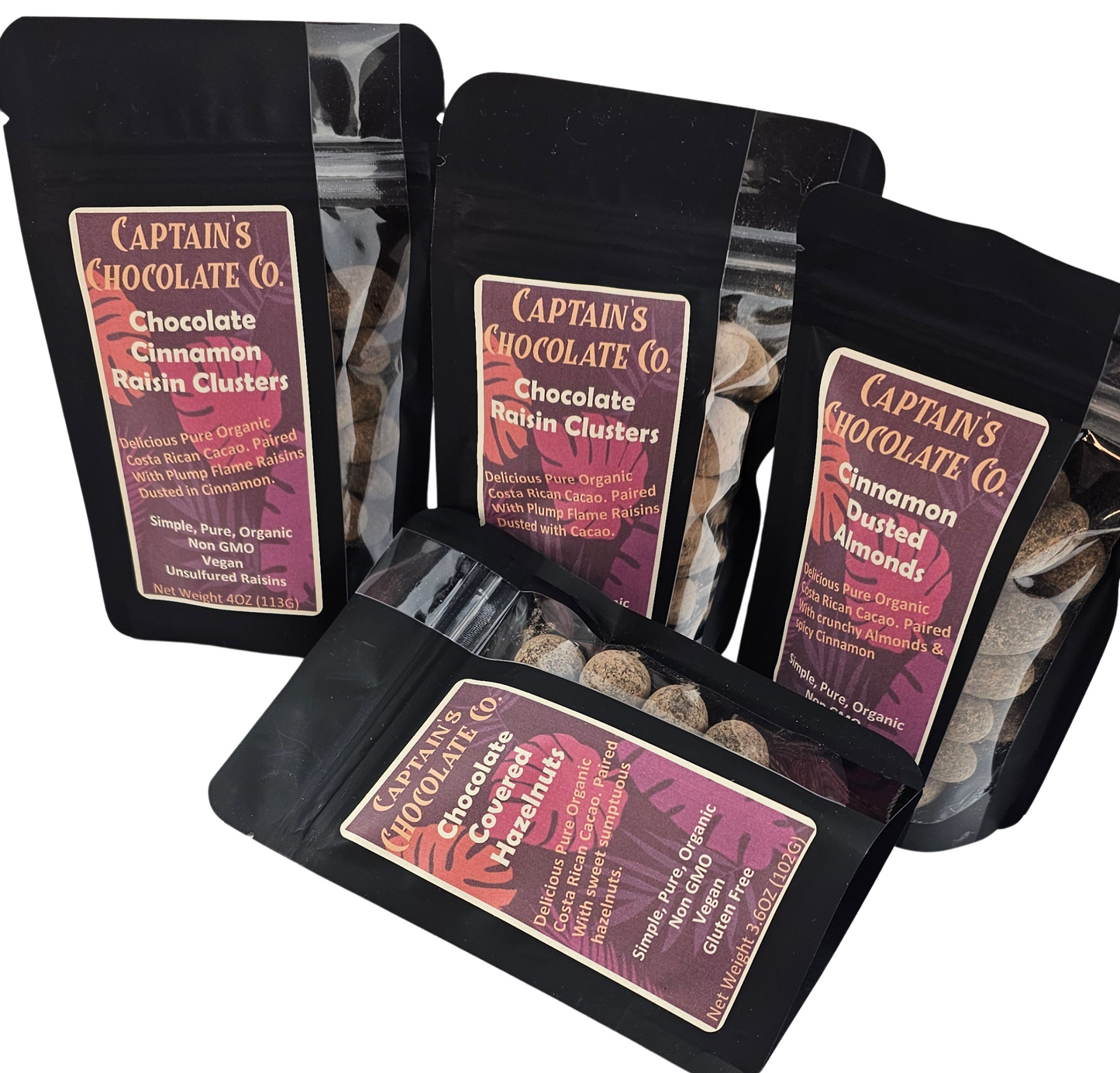 
                  
                    Golden Indulgence Gift Box – Organic Dark Chocolate Covered Nuts & Fruits
                  
                