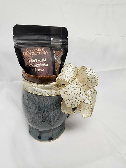 Chocolate Brew + Hand Thrown Mug Gift Set