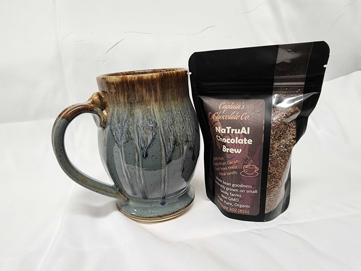 
                  
                    Chocolate Brew + Hand Thrown Mug Gift Set
                  
                