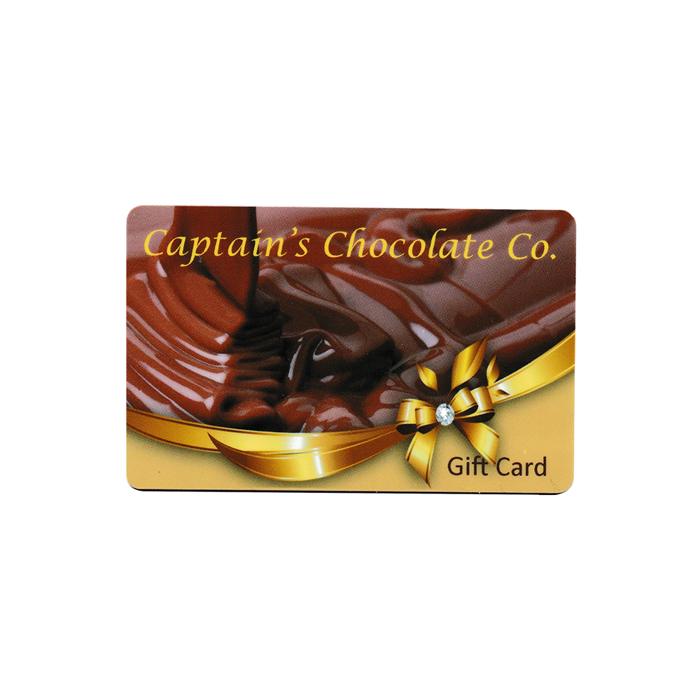 Captain's Chocolate Gift Card